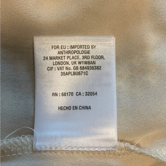 Anthropologie collared knit tweed boucle top blouse - Picture 8 of 9